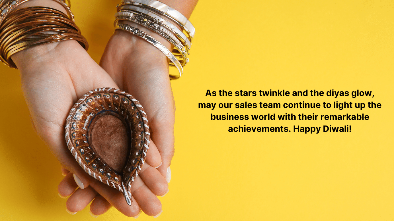 Diwali message to sales team 1