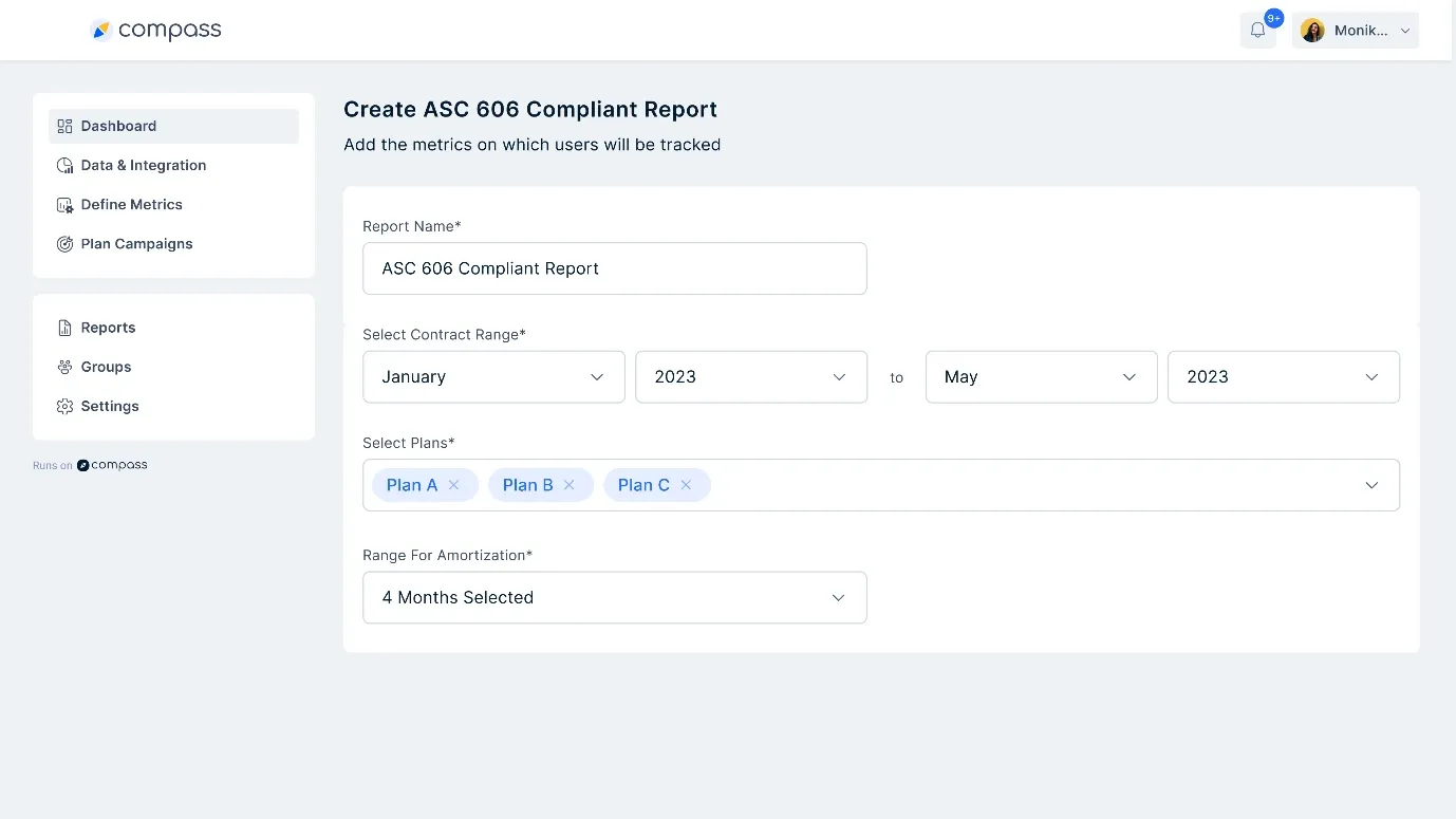 Compass Create ASC 606