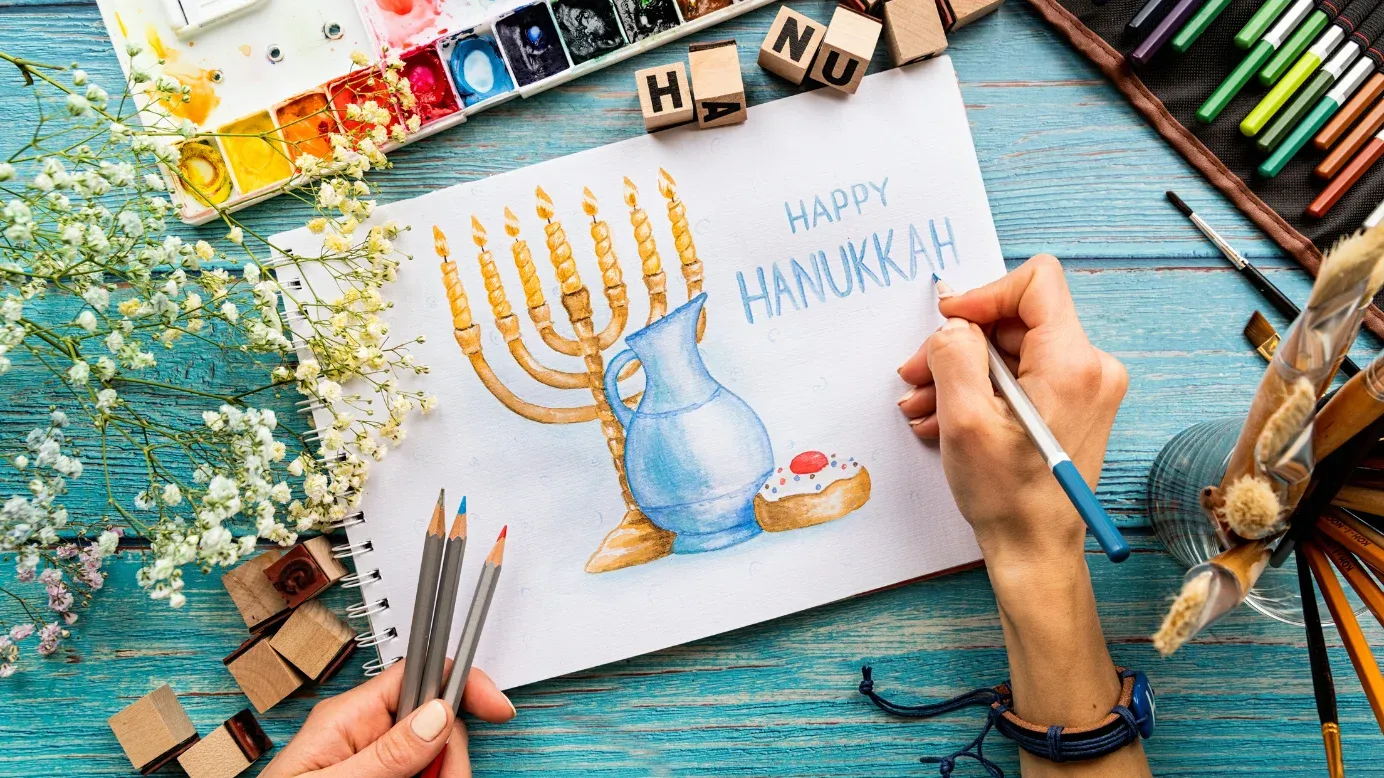 Saludos de Hanukkah 