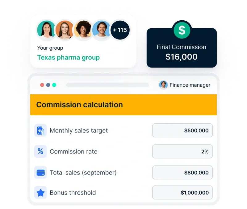 Compass - automate complex commission calculations