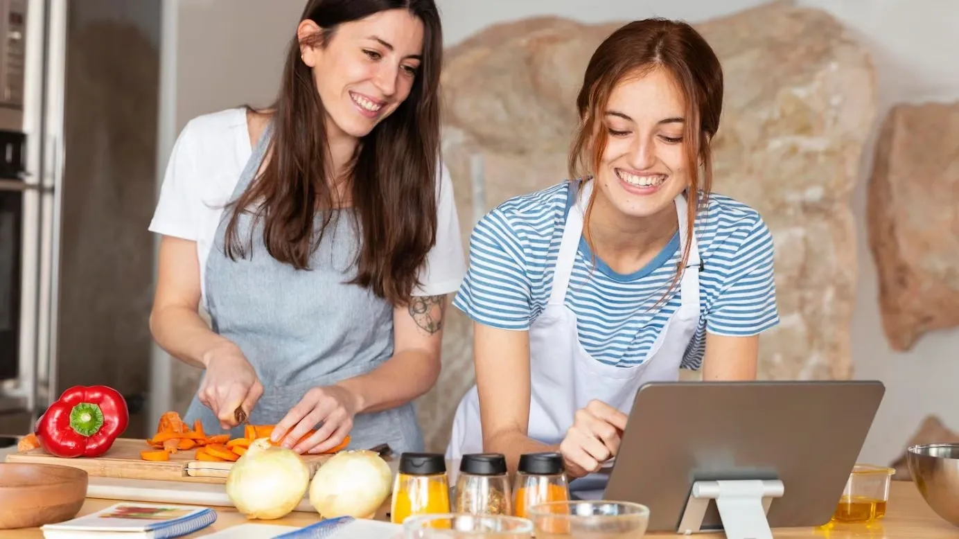 cours de cuisine en ligne