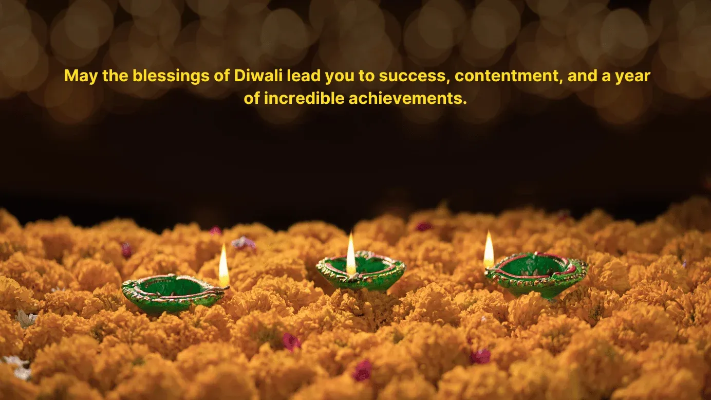 Souhaits de Diwali pour les perspectives 12