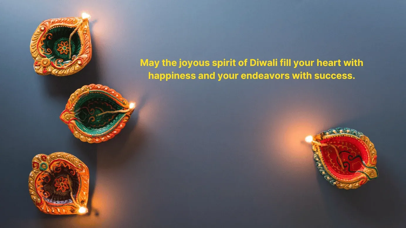 Souhaits de Diwali pour les perspectives 1