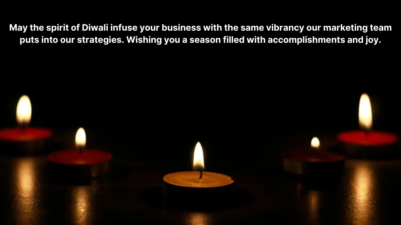 Message de Diwali pour les clients 5