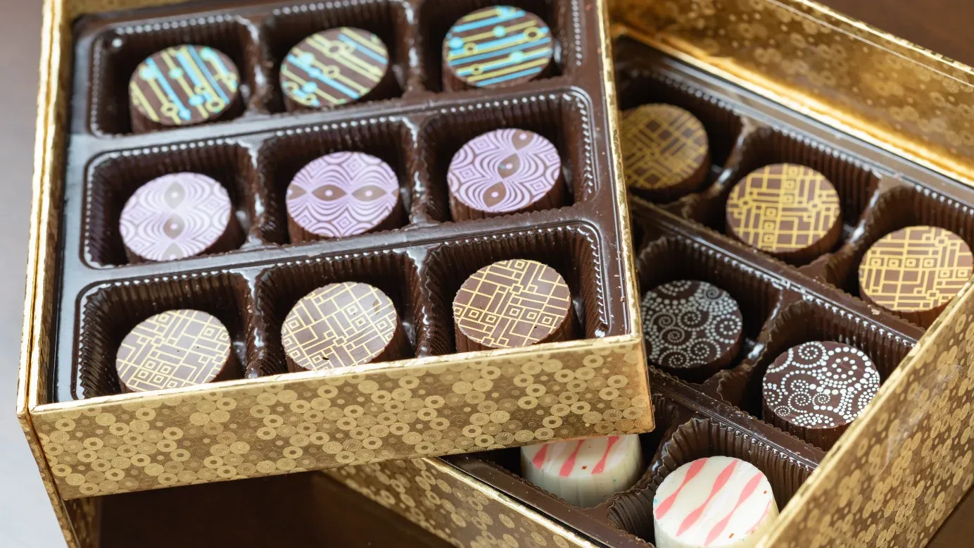  Panier de chocolat artisanal