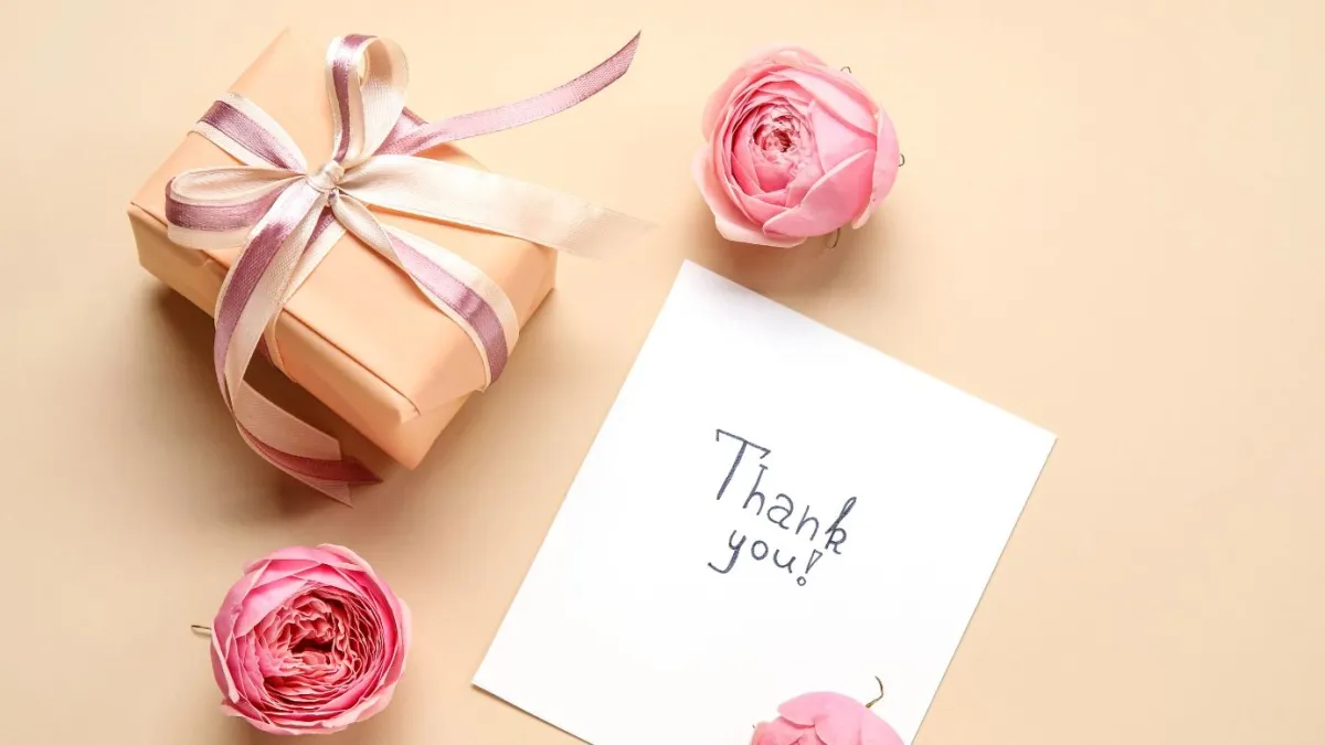 100 Message de remerciement pour un cadeau pour apprécier les gentils gestes