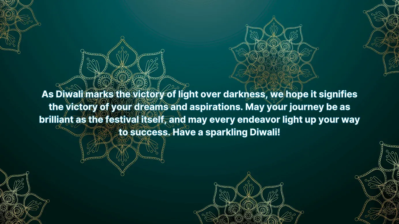 Auguri di Diwali per le prospettive 5