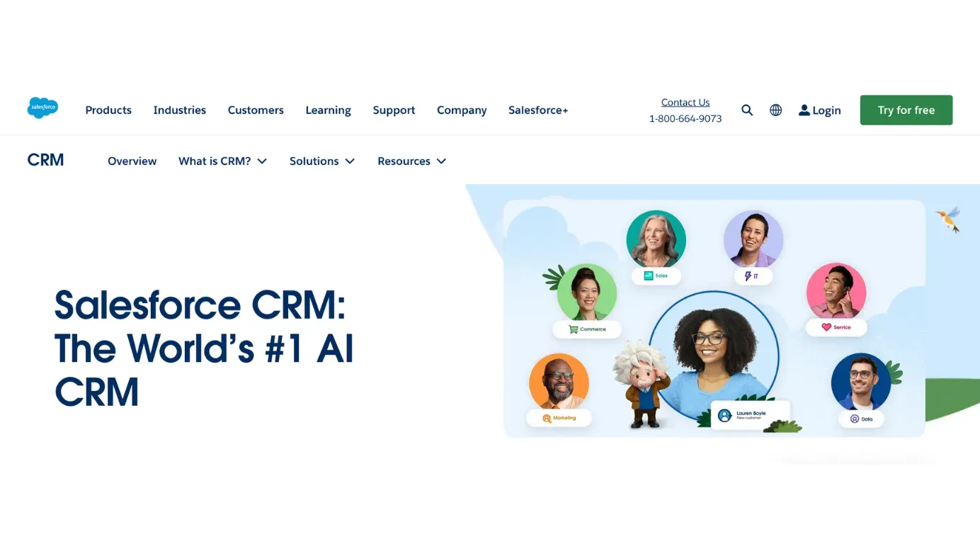 Salesforce, CRM solutions